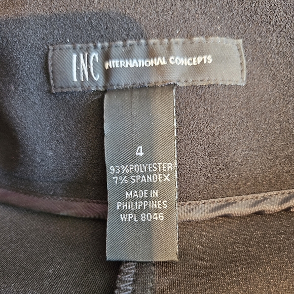 Inc. Studded Wide-Leg Black Dress Pants - Picture 5 of 5